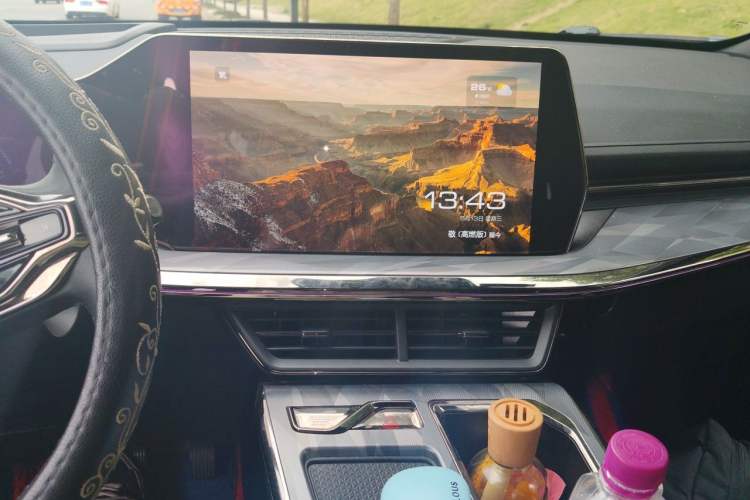 Used Haval XY 2022 1.5T ZhiZun Edition Audio And AC Panel
