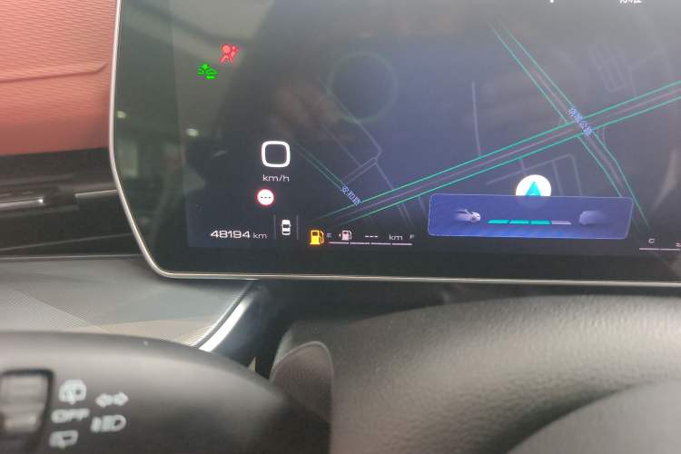 Used Haval XY 2022 1.5T Smart Edition Odometer Close Up