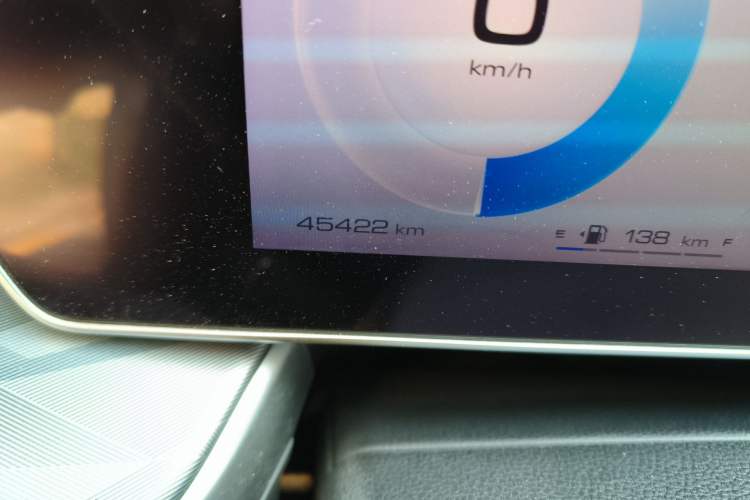 Used Haval XY 2022 1.5T Smart Edition Odometer Close Up