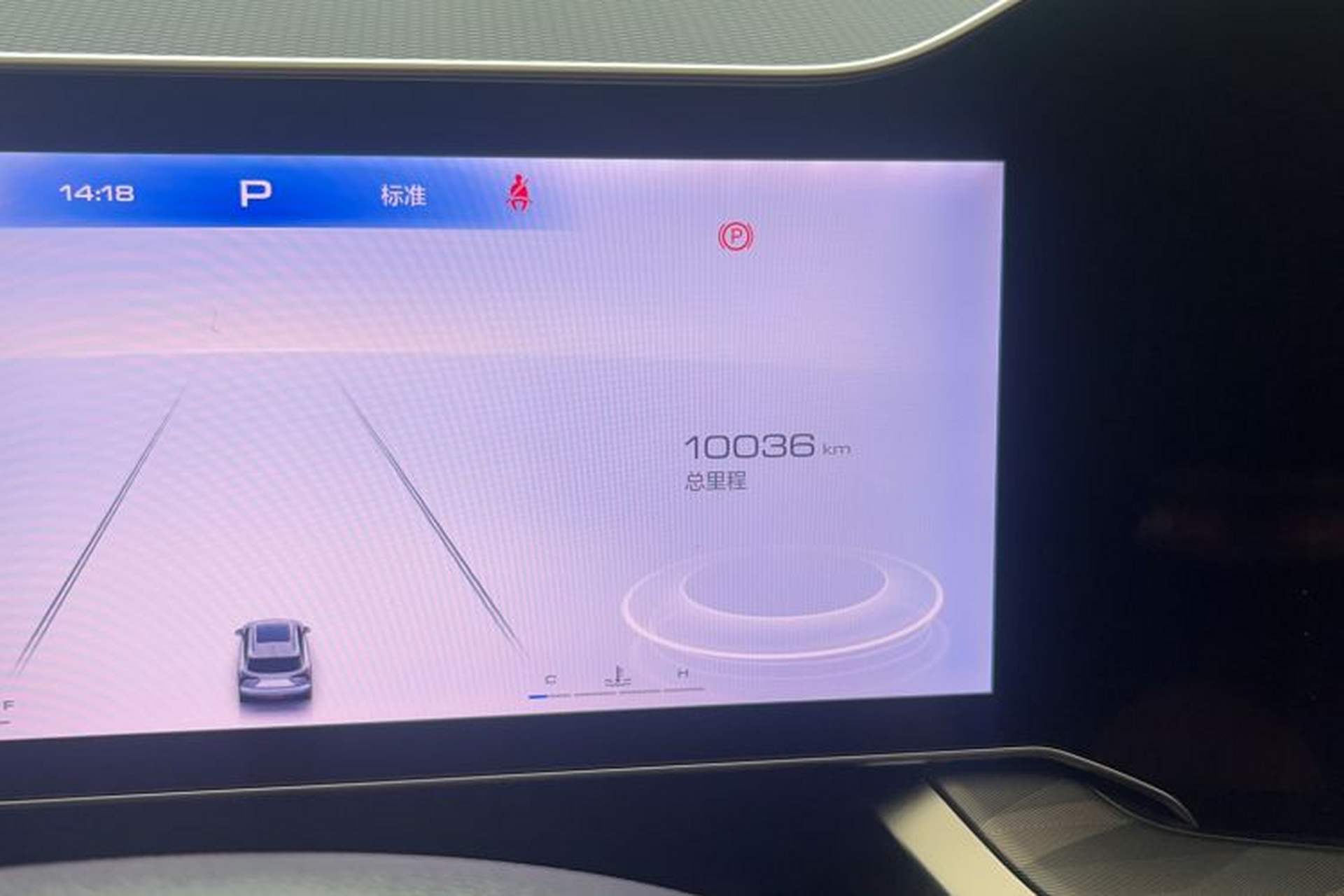 Used Haval XY 2023 1.5T Smart Edition Odometer Close Up