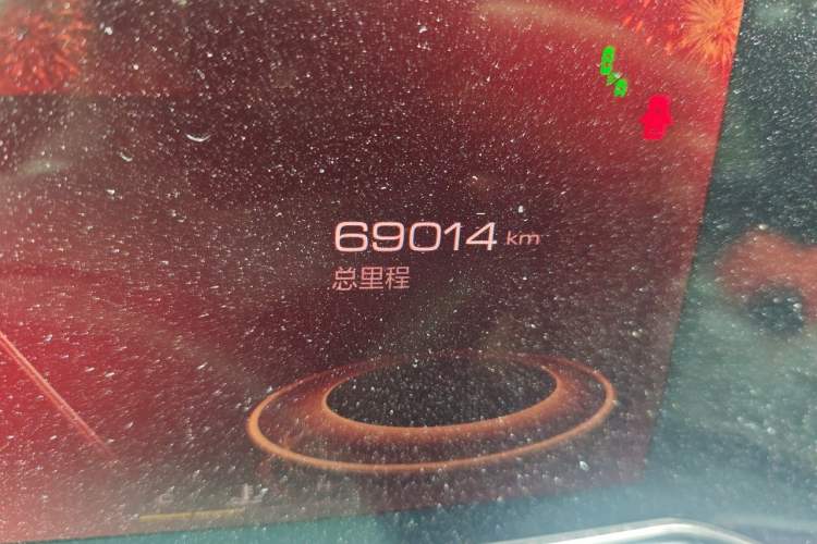Used Haval XY 2023 1.5T Luxury Edition Odometer Close Up