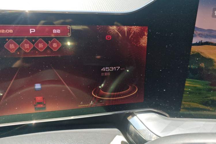 Used Haval XY 2023 2.0T ZhiZun All-Wheel Drive Edition Odometer Close Up