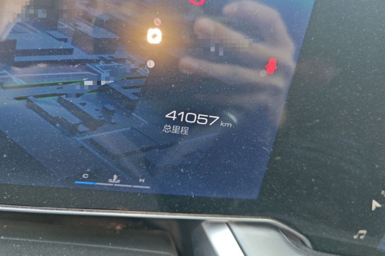 Used Haval XY 2023 1.5T Smart Edition Odometer Close Up