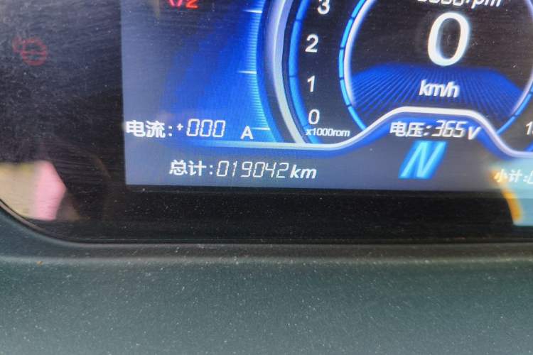 Used Hengrun HRS1 2022 Classic Model Odometer Close Up