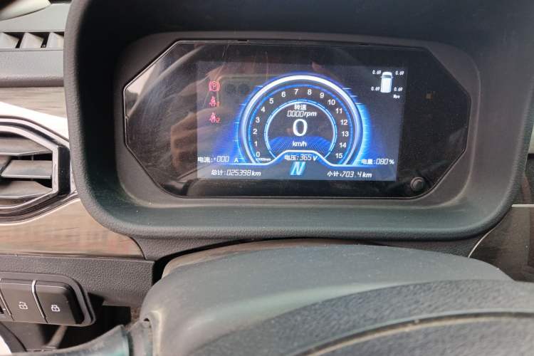 Used Hengrun HRS1 2022 Classic Model Odometer Close Up