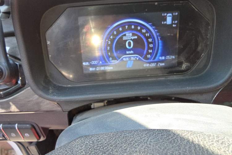 Used Hengrun HRS1 2022 Classic Model Odometer Close Up