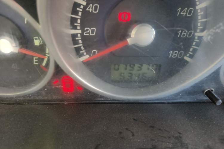 Used Higer Longwei  Odometer Close Up