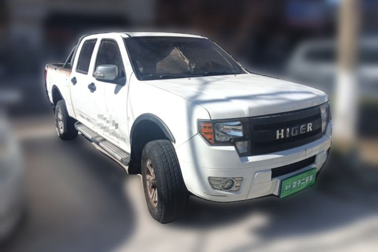Used Higer Longwei 2015 2.8T Diesel Manual Two-Wheel Drive Big Double Classic Edition JE493 Front Right 45 Deg