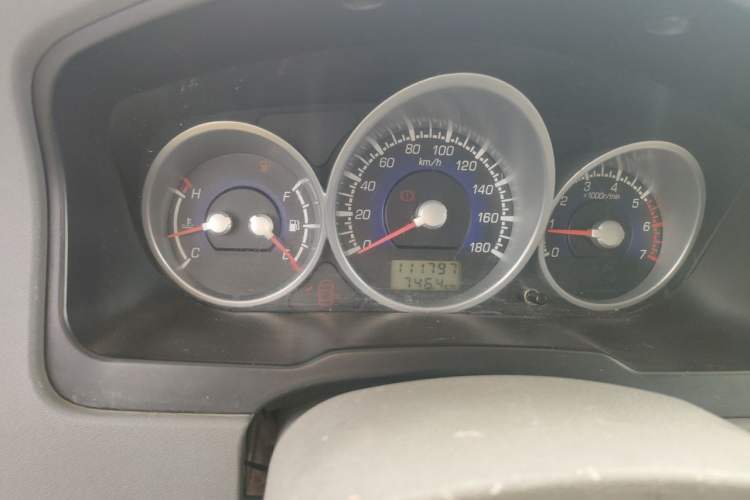 Used Higer Longwei  Odometer Close Up