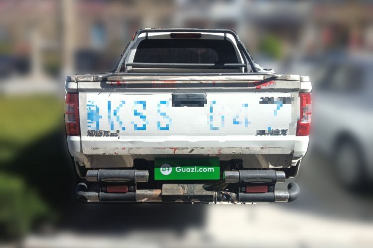 Used Higer Longwei 2015 2.8T Diesel Manual Two-Wheel Drive Big Double Classic Edition JE493 Rear