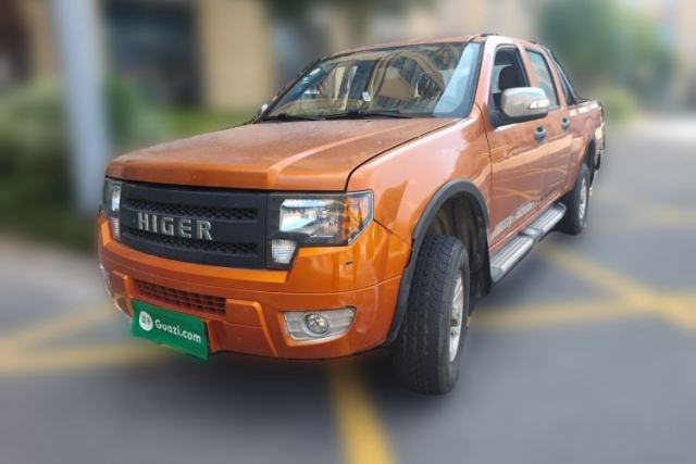 Ojetý Higer Longwei 2015 2.8T Diesel Manual Two-Wheel Drive Big Double-Cab Leading Edition JE493
