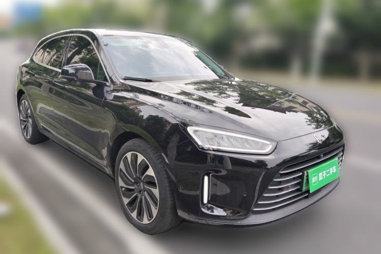 Used Hima AITO M5 2022 Extended-Range Four-Wheel Drive Performance Version Front Right 45 Deg