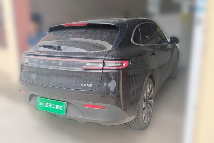 Used Hima AITO M5 2022 Extended-Range Four-Wheel Drive Flagship Edition Rear Right 45 Deg