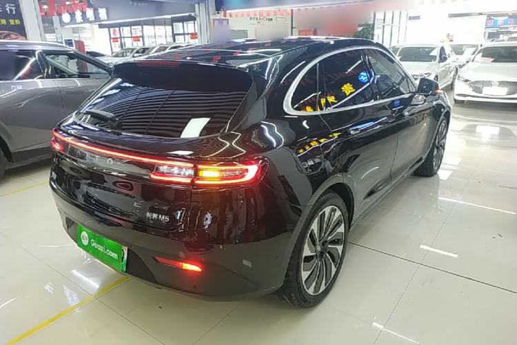 Used Hima AITO M5 2022 Extended-Range Four-Wheel Drive Flagship Edition Rear Right 45 Deg