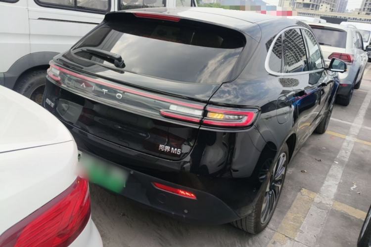 Used Hima AITO M5 2022 Extended-Range Four-Wheel Drive Flagship Edition Rear Right 45 Deg