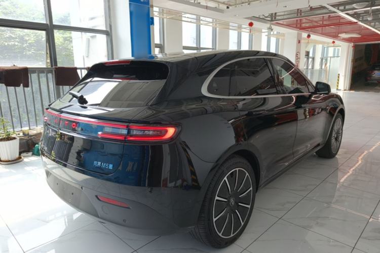 Used Hima AITO M5 2022 Pure Electric All-Wheel-Drive Performance Edition Rear Right 45 Deg