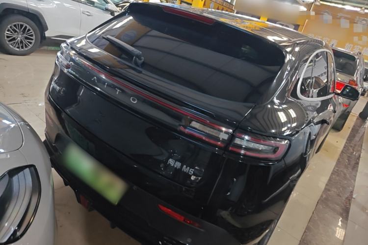 Used Hima AITO M5 2022 Extended-Range Four-Wheel Drive Ultimate Edition Rear Right 45 Deg