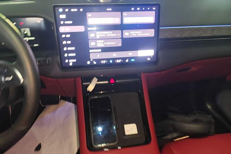 Used Hima AITO M5 2022 Pure Electric All-Wheel-Drive Performance Edition Audio And AC Panel