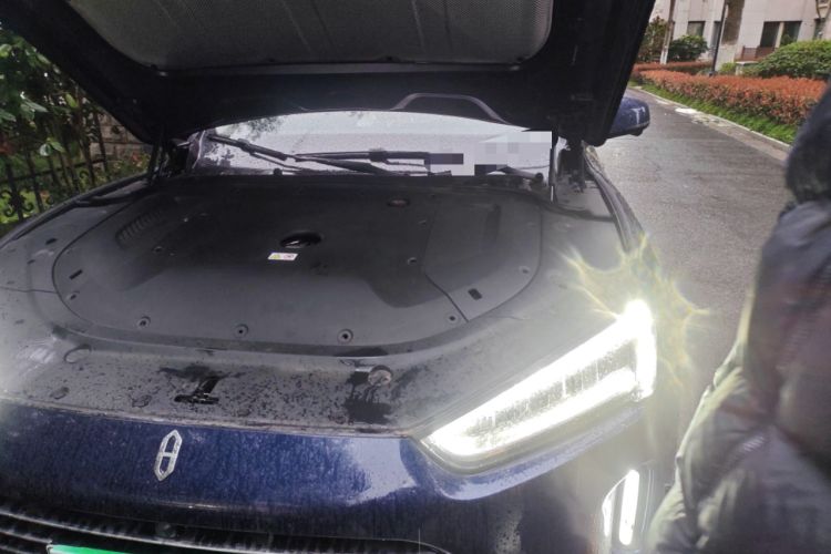 Used Hima AITO M5 2022 Range-Extended Rear-Drive Standard Version Engine Bay Left
