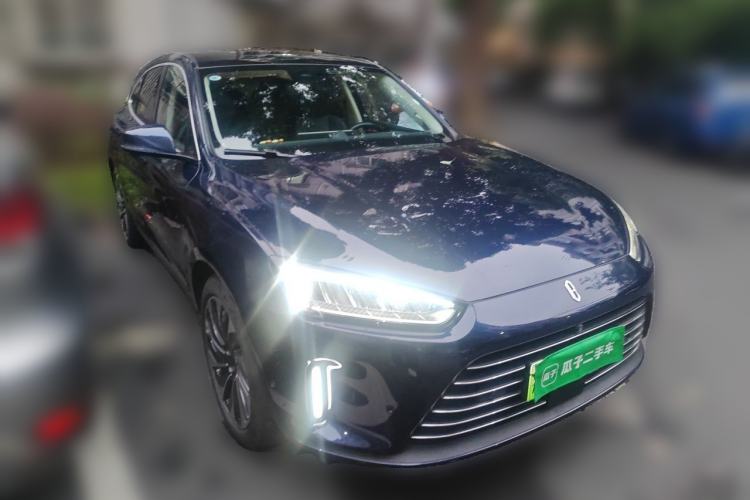 Used Hima AITO M5 2022 Extended-Range Four-Wheel Drive Performance Version Front Right 45 Deg
