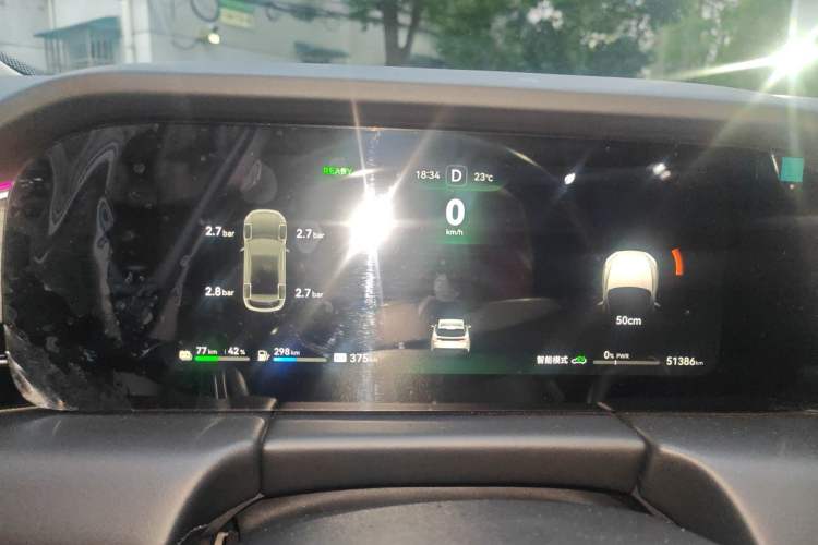 Used Hima AITO M5 2022 Extended-Range Four-Wheel Drive Performance Version Instrument Cluster