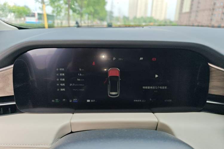 Used Hima AITO M5 2022 Extended-Range Four-Wheel Drive Performance Version Instrument Cluster