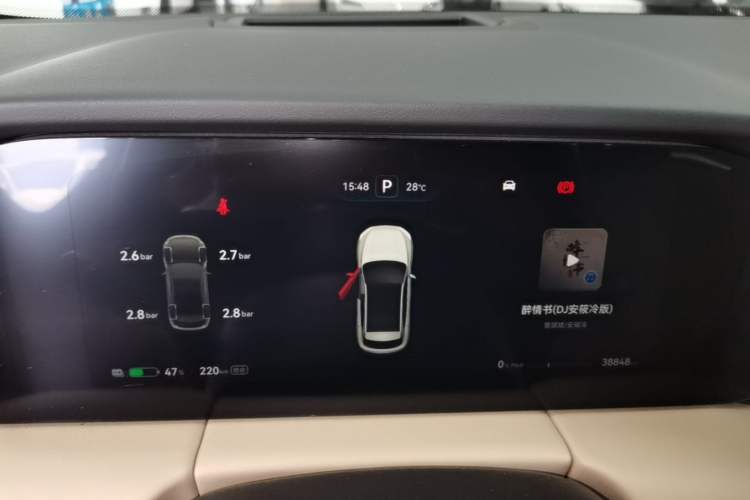 Used Hima AITO M5 2022 Pure Electric All-Wheel-Drive Performance Edition Instrument Cluster