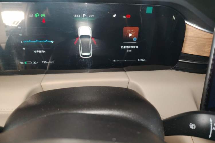 Used Hima AITO M5 2022 Pure Electric Rear-Drive Standard Edition Odometer Close Up