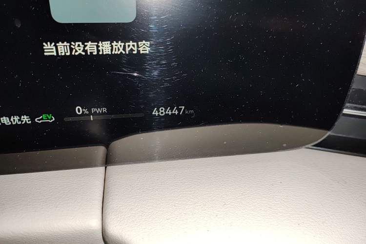 Used Hima AITO M5 2022 Range-Extended Rear-Drive Standard Version Odometer Close Up