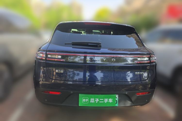 Used Hima AITO M5 2022 Extended-Range Four-Wheel Drive Ultimate Edition Rear