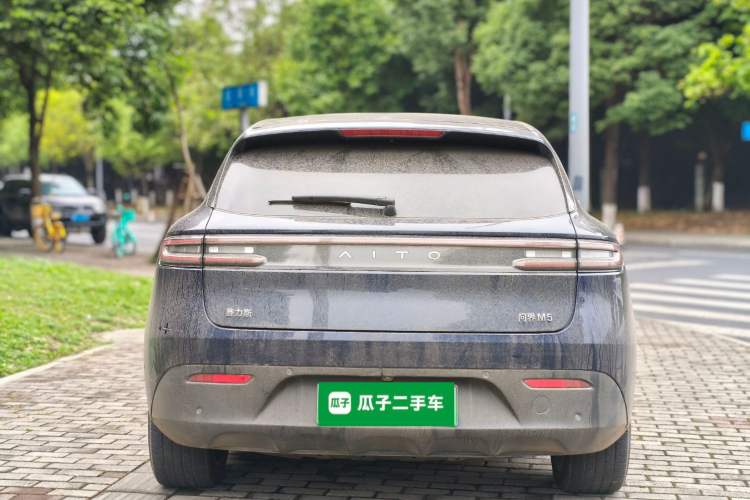 Used Hima AITO M5 2022 Extended-Range Four-Wheel Drive Flagship Edition Rear
