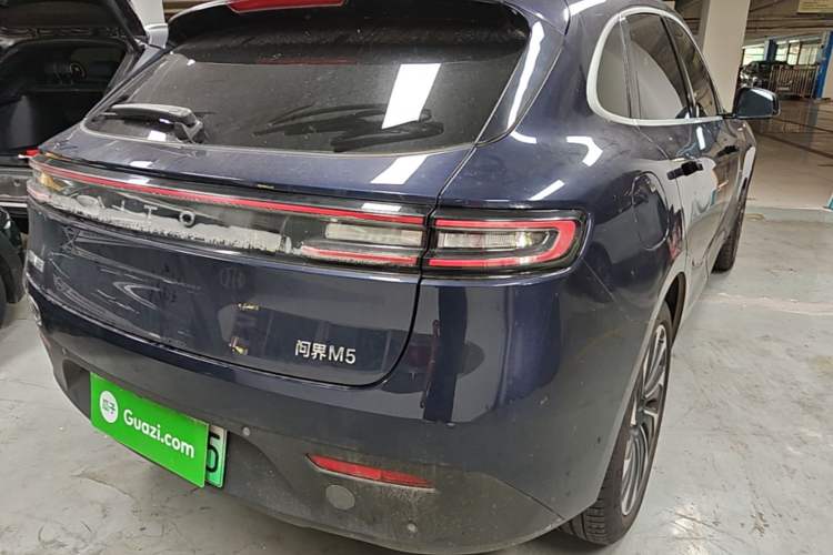 Used Hima AITO M5 2022 Extended-Range Four-Wheel Drive Ultimate Edition Rear Right 45 Deg