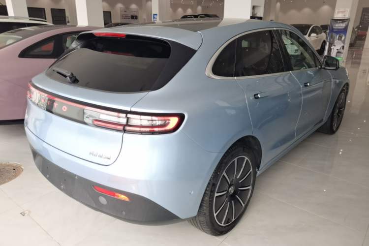 Used Hima AITO M5 2022 Pure Electric All-Wheel-Drive Performance Edition Rear Right 45 Deg
