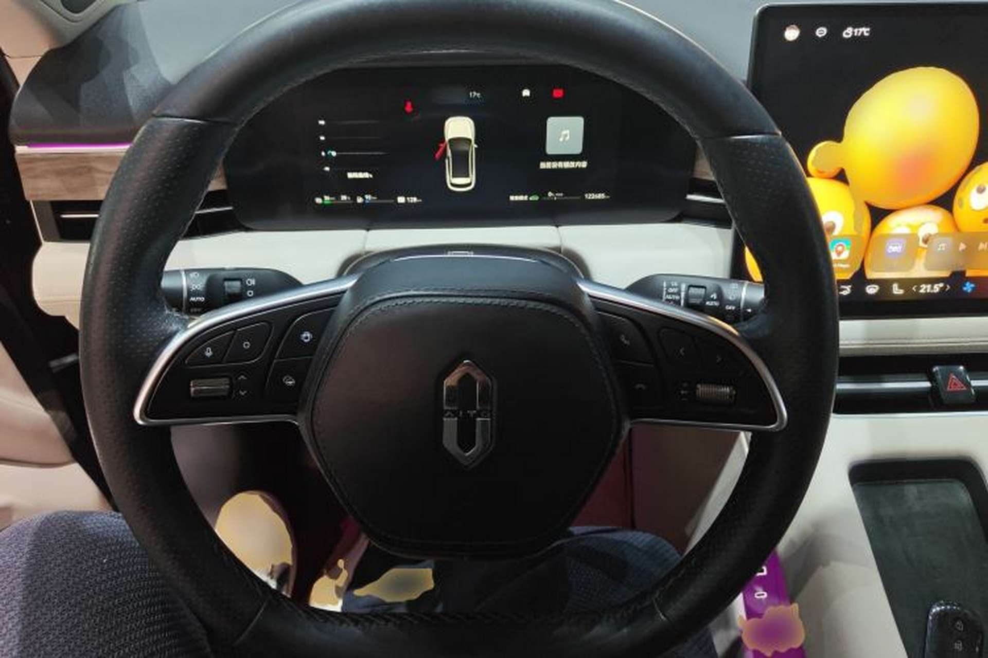 Used Hima AITO M5 2022 Extended-Range Four-Wheel Drive Flagship Edition Steering Wheel