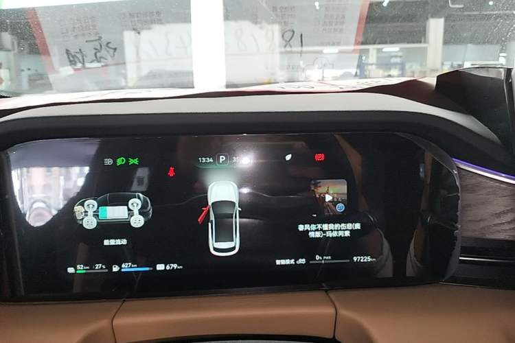 Used Hima AITO M5 2022 Extended-Range Four-Wheel Drive Flagship Edition Instrument Cluster