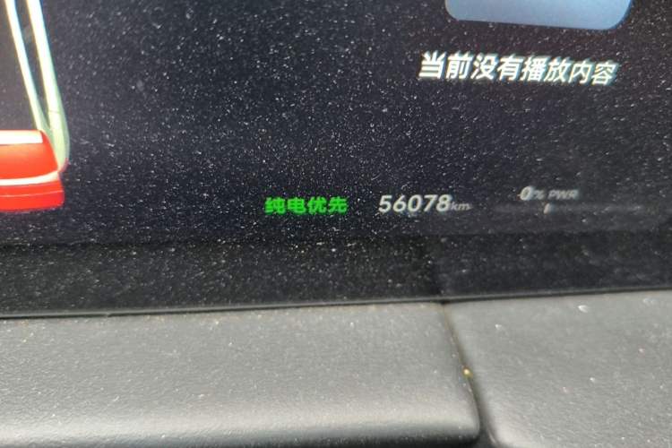 Used Hima AITO M5 2022 Extended-Range Four-Wheel Drive Performance Version Odometer Close Up