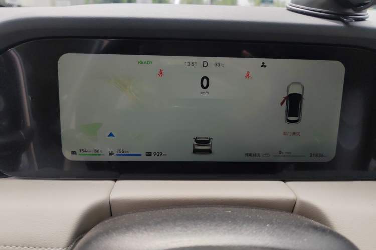 Used Hima AITO M5 2022 Extended-Range Four-Wheel Drive Flagship Edition Instrument Cluster