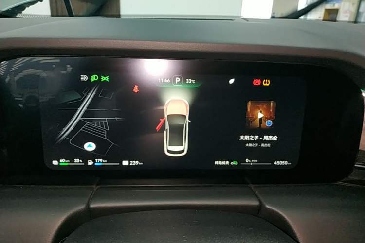 Used Hima AITO M5 2022 Extended-Range Four-Wheel Drive Performance Version Instrument Cluster