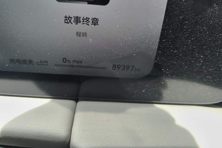 Used Hima AITO M5 2022 Extended-Range Four-Wheel Drive Ultimate Edition Odometer Close Up