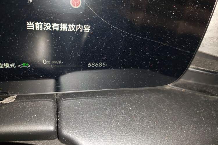 Used Hima AITO M5 2022 Extended-Range Four-Wheel Drive Performance Version Odometer Close Up