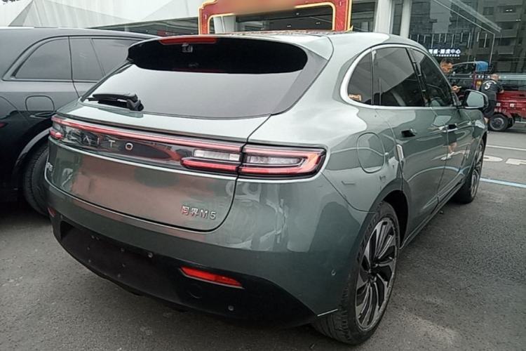 Used Hima AITO M5 2022 Extended-Range Four-Wheel Drive Flagship Edition Rear Right 45 Deg