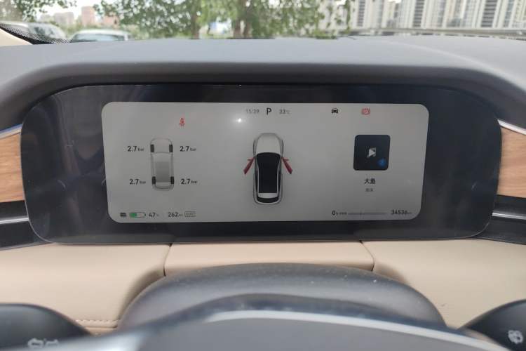 Used Hima AITO M5 2022 Pure Electric All-Wheel-Drive Performance Edition Instrument Cluster