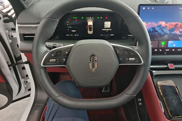 Used Hima AITO M5 2022 Pure Electric Rear-Drive Standard Edition Steering Wheel
