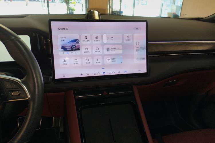 Used Hima AITO M5 2022 Pure Electric All-Wheel-Drive Performance Edition Audio And AC Panel