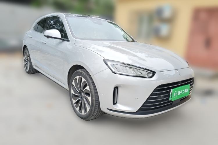 Used Hima AITO M5 2022 Extended-Range Four-Wheel Drive Performance Version Front Right 45 Deg