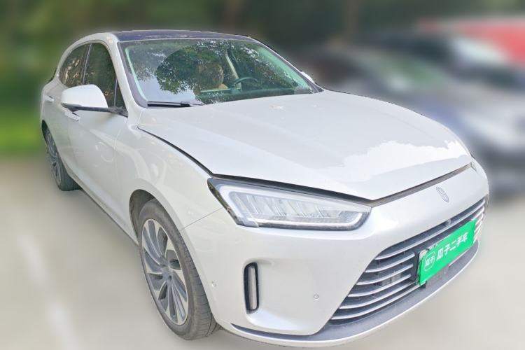 Used Hima AITO M5 2022 Extended-Range Four-Wheel Drive Ultimate Edition Front Right 45 Deg