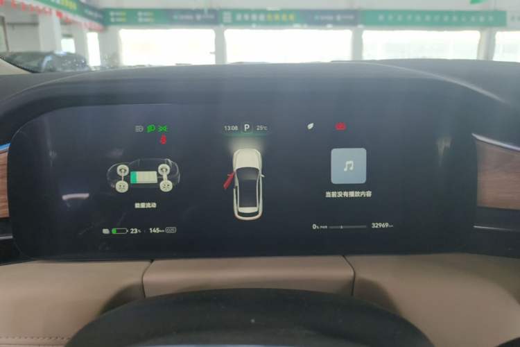 Used Hima AITO M5 2022 Pure Electric Rear-Drive Standard Edition Instrument Cluster