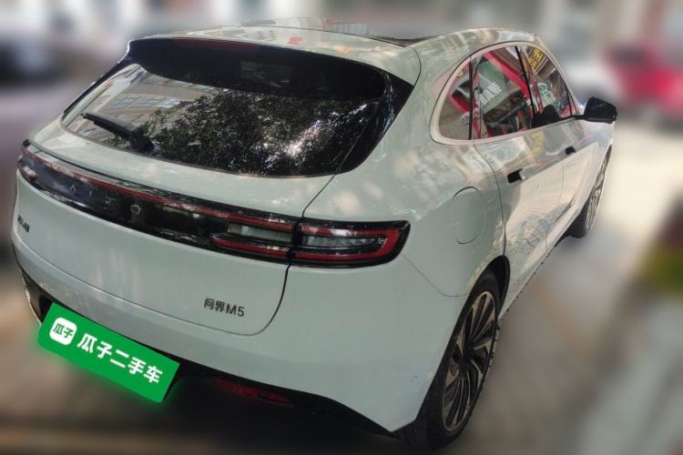 Used Hima AITO M5 2022 Range-Extended Rear-Drive Standard Version Rear Right 45 Deg
