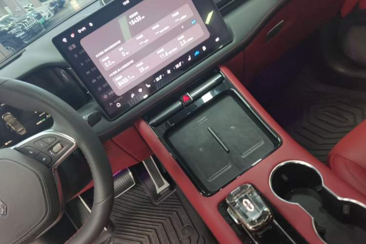 Used Hima AITO M5 2023 Extended-Range Rear-Drive Intelligent Driving Version Audio And AC Panel