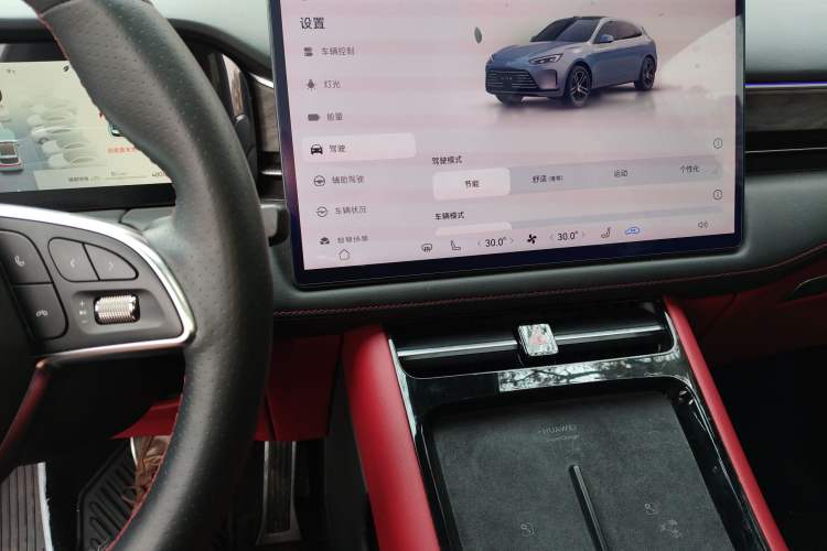 Used Hima AITO M5 2023 Extended-Range Rear-Drive Intelligent Driving Version Audio And AC Panel